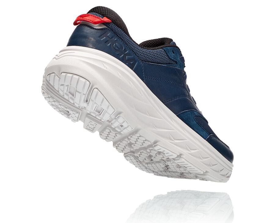 Tenis Hoka One One Hombre Azul Marino/Blancos - Bondi L - BSCG04653